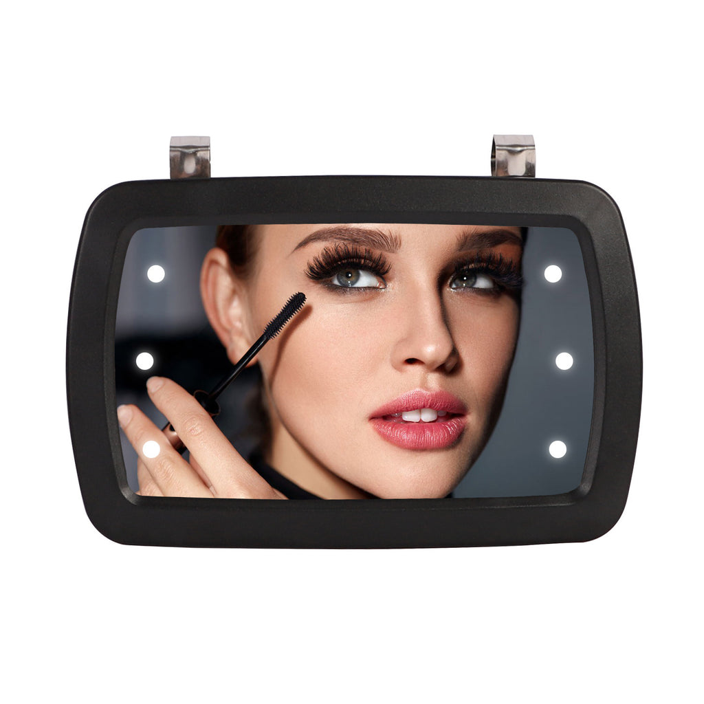 Car LED Cosmetic Mirror Sun Visor